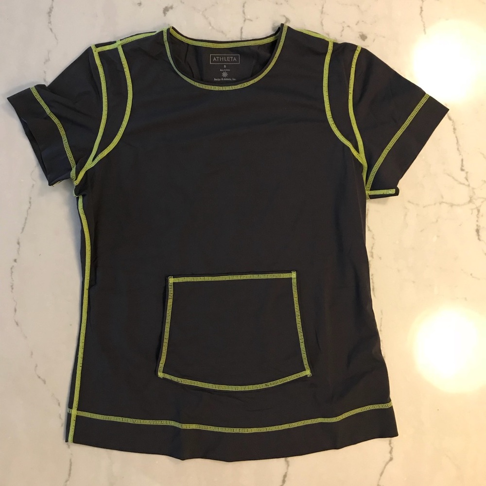 Athleta Short Sleeve Workout Tee